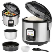 Akcesoria i części AGD - Ryżowar Silvercrest SRK 400 D2 z łyżką - miniaturka - grafika 1