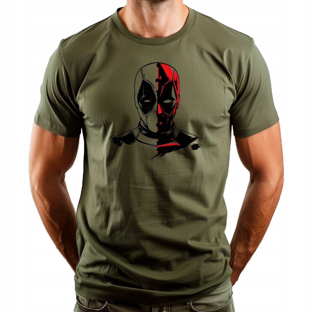 Koszulka T-Shirt ''Deadpool'' Bawełna XL