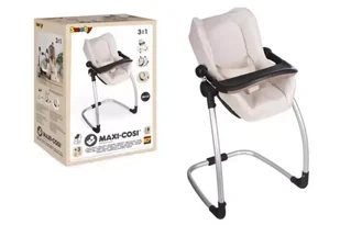 Smoby Maxi Cosi krzesełko 3w1 beżowe 240245 - Akcesoria dla lalek - miniaturka - grafika 1