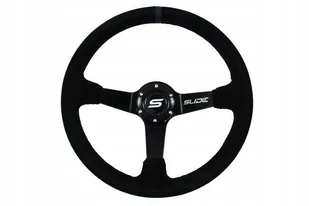 Kierownica Drift sportowa Kjs 350mm et:90mm Zamsz - Akcesoria tuningowe - miniaturka - grafika 1