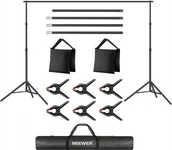 Inne akcesoria studyjne - Zestaw studyjny Neewer Zestaw ze stojakiem na tło fotograficzne Neewer B07PFS3BBS - miniaturka - grafika 1