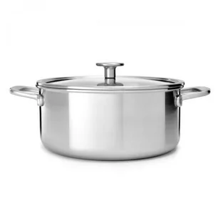 KitchenAid Garnek z pokrywką 3-warstwowy stalowy 4,9l KitchenAid CC003260-001 - Garnki - miniaturka - grafika 1