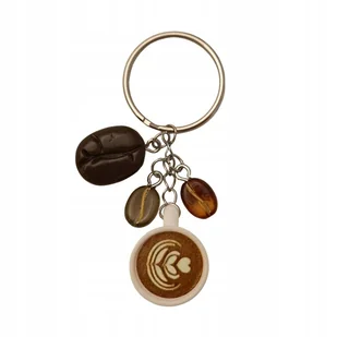 Breloczek Kawa Brelok Kawka Kółko - Breloki - miniaturka - grafika 1