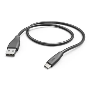 Hama 201595 USB-A - USB-C, 1,5m (czarny) - Kable USB - miniaturka - grafika 1