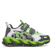 Buty dla chłopców - Sneakersy Primigi AVANT 1470100 Khaki - miniaturka - grafika 1