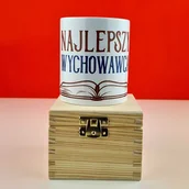 Gadżety dla niej i dla niego - Kubek na Dzień Nauczyciela - Najlepszy wychowawca - miniaturka - grafika 1