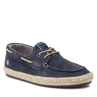 Espadryle damskie - Pepe Jeans Espadryle Tourist Deck PMS10301 Ocean 588 - grafika 1