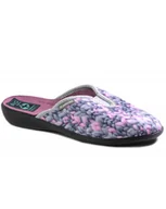 Kapcie damskie - PAPCIE ADANEX - 27763 SZARE/RÓŻ - Adanex - miniaturka - grafika 1