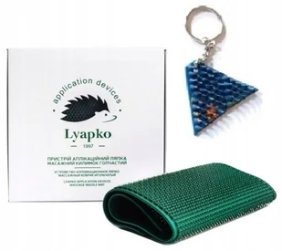 Mata MAX BEZ NIKLU !!! 6,2 Lyapko do masażu z kolcami ORYGINALNA ZIELONA !! - Masażery - miniaturka - grafika 1