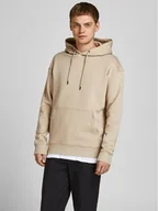 Bluzy męskie - Jack&Jones Bluza 12208157 Beżowy Relaxed Fit - miniaturka - grafika 1
