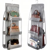 Meble modułowe i akcesoria - ORGANIZER DO SZAFY NA TOREBKI DO TOREBEK WIESZAK GARDEROBY WISZĄCY JAKOŚĆ - miniaturka - grafika 1