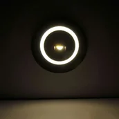 Lampy ogrodowe - Polux Lampa ogrodowa schodowa grafitowa 3W neutralna barwa światła 313683 Q2 IP44 SANICO 313683 - miniaturka - grafika 1