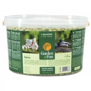 Pokarm dla łabędzi, kaczek, łysek, ptaków wodnych 1,2 kg. - Karma dla ptaków - miniaturka - grafika 1