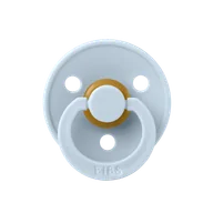Smoczki uspokajające - Bibs Colour, smoczek uspokajający, kauczukowy, okrągły, rozmiar 2, Baby Blue, od 6 miesiąca, 1 sztuka - miniaturka - grafika 1