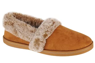 Skechers Cozy Campfire-Team Toasty 32777-CSNT, damskie kapcie brązowe - Kapcie damskie - miniaturka - grafika 1
