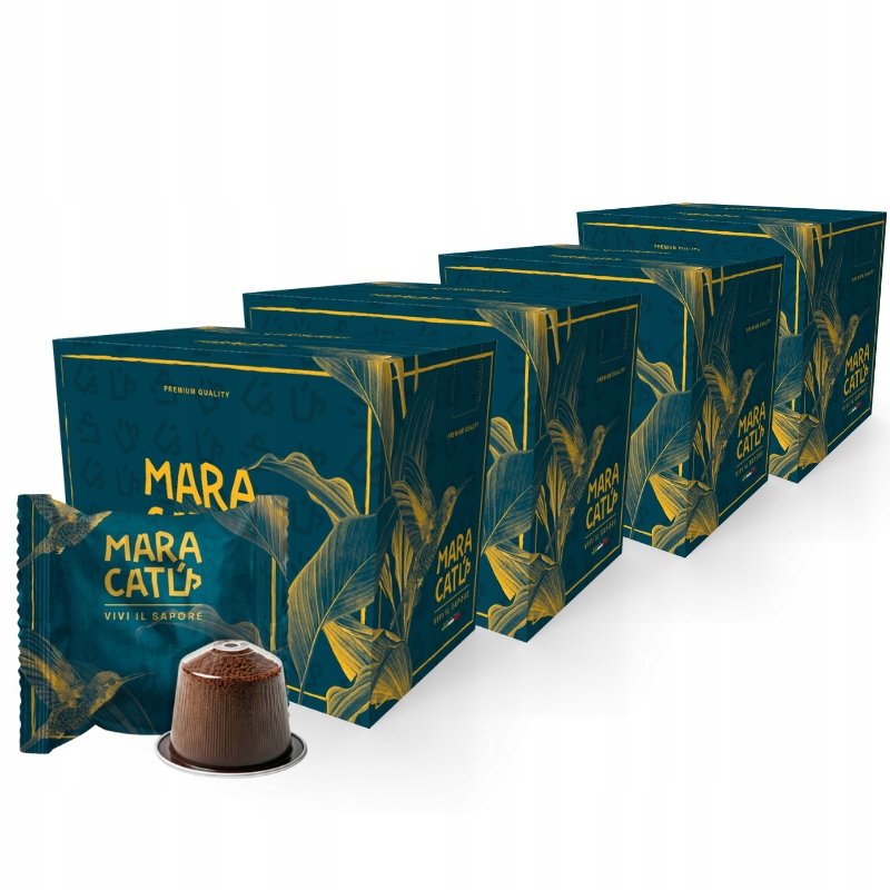 Kawa w Kapsułkach 400 sztuk do Nespresso Intenso Intensywność 10/10