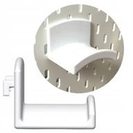Meble modułowe i akcesoria - UCHWYT NA SŁUCHAWKI DO TABLICY IKEA SKADIS PERFOROWANEJ WIESZAK BIAŁY - miniaturka - grafika 1