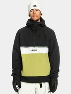 Kurtki męskie - Quiksilver Kurtka anorak Steeze Jk Snjt EQYTJ03421 Czarny Regular Fit - miniaturka - grafika 1