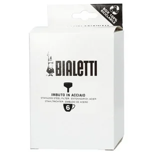 Lejek BIALETTI 6 TZ Stalowy - Zaparzacze i kawiarki - miniaturka - grafika 1