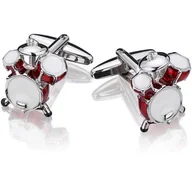 Spinki do mankietów i krawatów - Spinki do mankietów X2 Perkusja - miniaturka - grafika 1