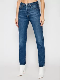 Spodnie damskie - Levi's Jeansy 501 Crop 36200-0157 Niebieski Cropped Fit - grafika 1