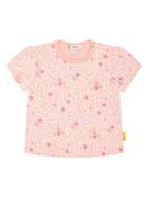 Kaftaniki dla niemowląt - Steiff Koszulka w kolorze różowym - miniaturka - grafika 1