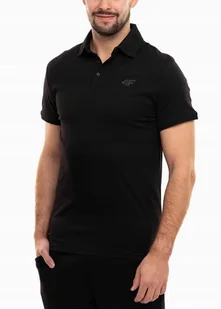 4F Koszulka męska t-shirt bluzka polo sportowa polówka bawełniana roz. S - Koszulki męskie - miniaturka - grafika 1