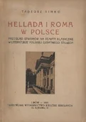 Książki o kulturze i sztuce - Hellada i Roma w Polsce 1933 r. - miniaturka - grafika 1
