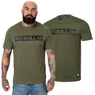Odzież taktyczna i umundurowanie - Koszulka PITBULL Middle Weight 170 Basic Hilltop '25 - Oliwkowa XL - miniaturka - grafika 1