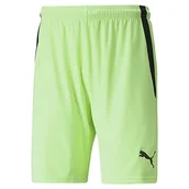 Spodenki damskie - PUMA Męskie szorty Teamliga, Fizzy Lime Black, 3XL, Fizzy Lime Black, 3XL - miniaturka - grafika 1