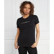 Koszulki i topy damskie - Emporio Armani T-shirt | Regular Fit - miniaturka - grafika 1