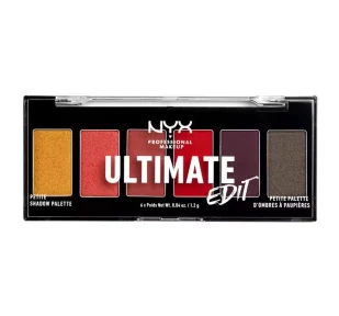 NYX Professional Makeup Professional Makeup - ULTIMATE EDIT - PETITE PALETTE - Paleta 6 cieni do powiek - 03 PHOENIX NYXD0PH - Cienie do powiek - miniaturka - grafika 3