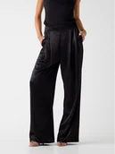 Spodnie damskie - Guess Spodnie materiałowe 180020 Czarny Slim Fit - miniaturka - grafika 1