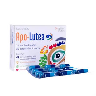 APOTEX NEDERLAND BV Apo-lutea x 30 kaps - Wzrok i słuch - miniaturka - grafika 1