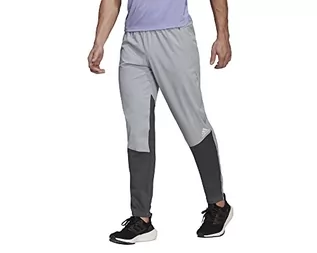 Spodenki męskie - adidas Męskie spodnie treningowe, Halo Silver/Grey six, M - grafika 1