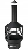 Paleniska ogrodowe - Kominek ogrodowy z paleniskiem, 41 x 41 x 105 cm - miniaturka - grafika 1