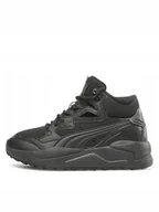 Sneakersy damskie - Puma Sneakersy X-Ray Speed Mid Wtr Jr 387385 01 Czarny - miniaturka - grafika 1