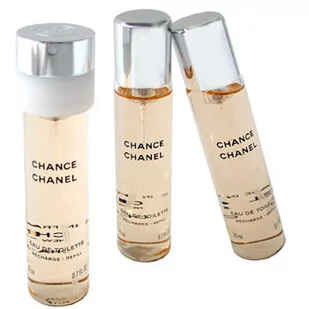 Chanel Chance 3 x 20ml uzupełnienie woda toaletowa - Wody i perfumy damskie - miniaturka - grafika 1