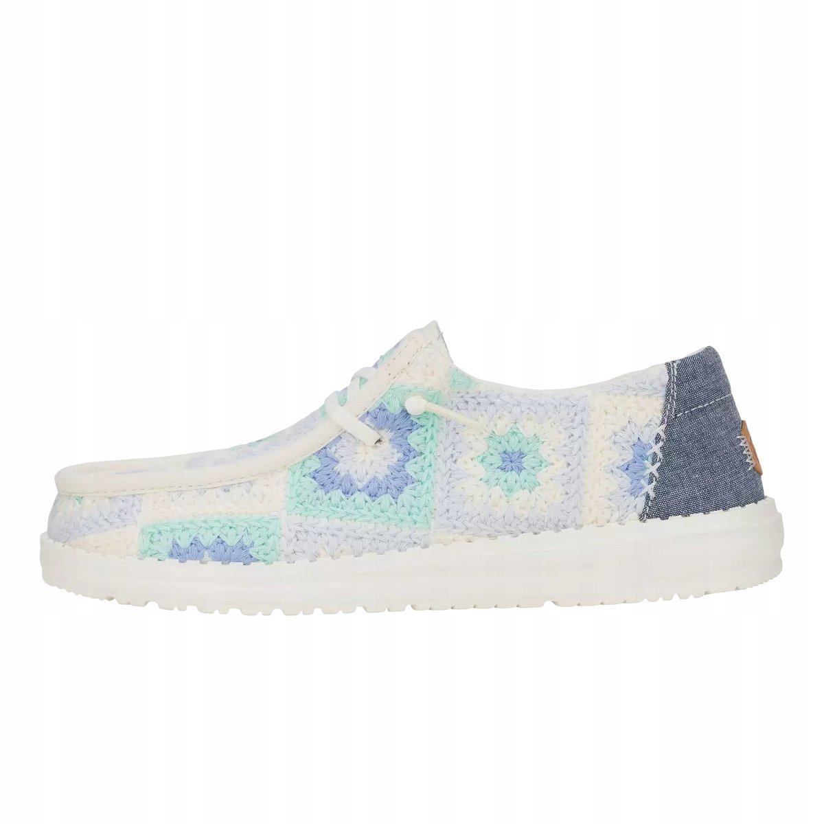 HeyDude Damskie Wsuwane Mokasyny Buty Półbuty Wendy Cottage Crochet 40