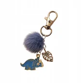 Breloki - Breloczek Dynozaur Brelok Triceratops Karabińczyk Zawieszka dla chłopaka - miniaturka - grafika 1