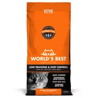 Żwirek dla kotów - World's Best Cat Litter Low-Tracking, żwirek zbrylający się - 2 x 12,7 kg - miniaturka - grafika 1