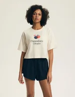 Piżamy damskie - Piżama Dessie 43724 Granatowa - miniaturka - grafika 1