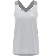 Bluzy damskie - Haglöfs 605159_4V6 Ridge Tank Bluza damska Concrete SOLID rozmiar L - miniaturka - grafika 1