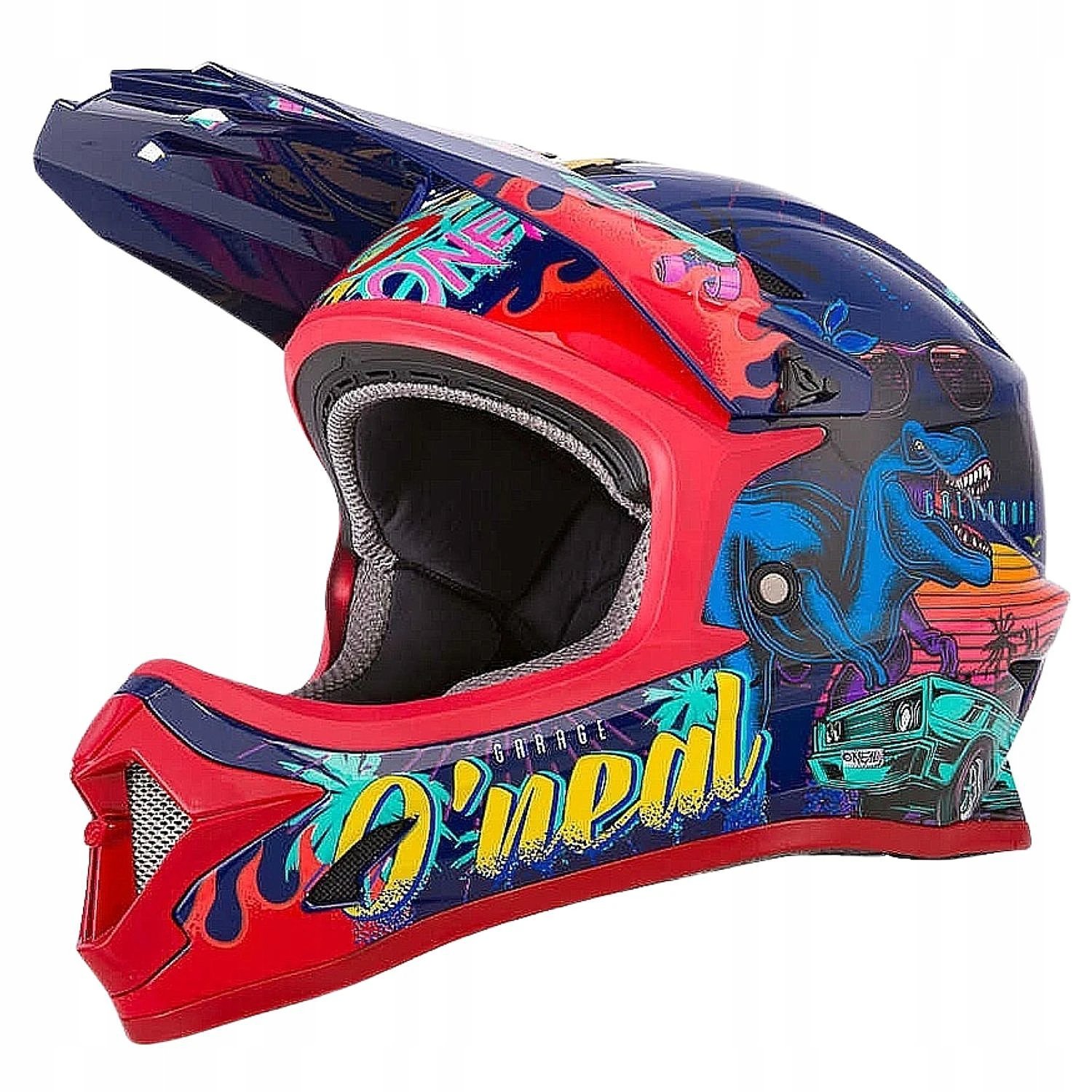 O'Neal O'Neal Sonus Helmet Youth, czerwony/niebieski M | 48-50cm 2021 Kaski rowerowe 0481-773