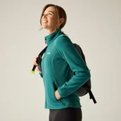 Bluzy sportowe damskie - Regatta Polar damski rozsuwany Floreo IV Zielony, Rozmiar: 48 - miniaturka - grafika 1