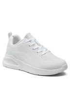 Sneakersy damskie - SKECHERS Sneakersy How Sweet 117151/WHT Biały - miniaturka - grafika 1