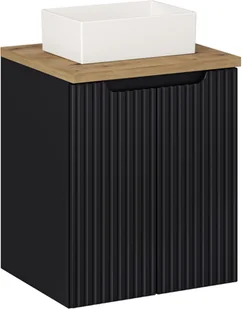 Zestaw meblowy 50cm z blatem i umywalką nablatową Gaja - Meble łazienkowe - miniaturka - grafika 1