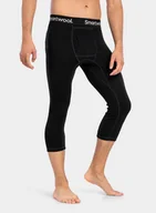 Kalesony - Legginsy Smartwool Merino 250 Baselayer 3/4 Bottom - black - miniaturka - grafika 1