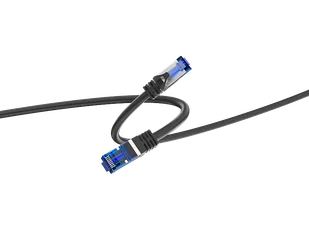 Kabel sieciowy ISY IPC-1021 5m Czarny - Kable miedziane Kabel sieciowy ISY IPC-1021 5m Czarny - Kable miedziane - miniaturka - grafika 1