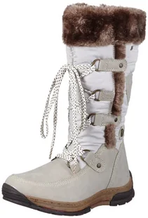 TOM TAILOR Women Casual 4392103 damskie buty zimowe, biały - biały Offwhite - 39 eu - Śniegowce damskie - miniaturka - grafika 1